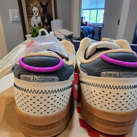 New Balance Numeric Men's 440 V2 Trail Low Sea Salt Deep Ocean Shoes SIZE 10 NEW - Picture 6 of 14